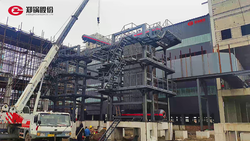 尊龙集团锅炉项目现场展示