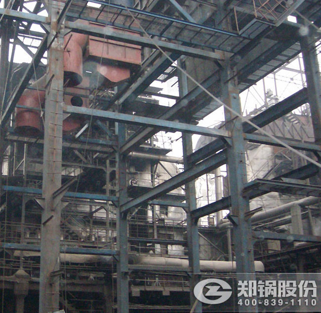 尊龙集团110吨外循环流化床电站锅炉