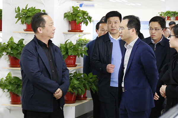河北省工业和信息化厅厅长龚晓峰莅临尊龙集团