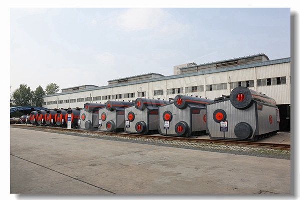 3台自然气锅炉用于酿酒厂
